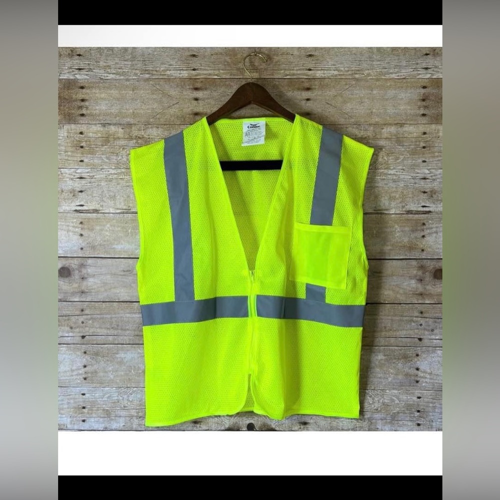 NWT (3 pcs) Condor Yellow Mesh Vest